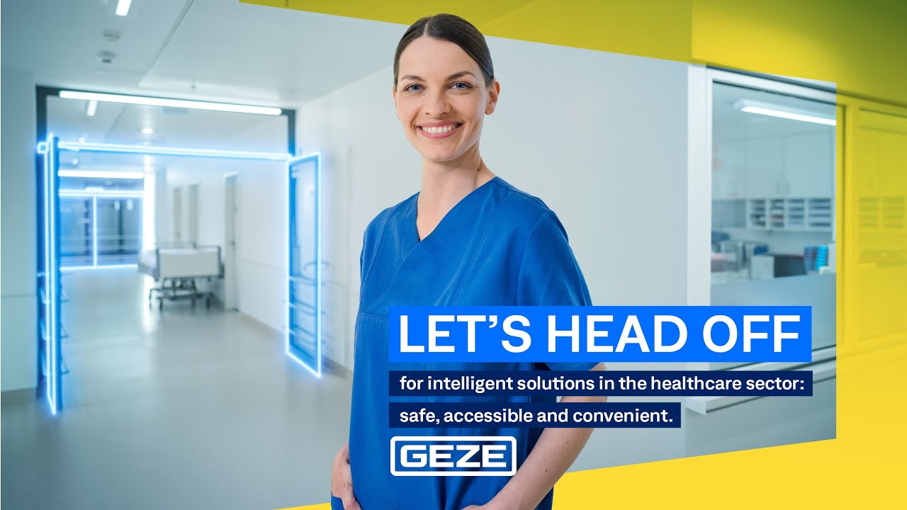Safety systems for health care For future-proof buildings: Intelligent door and window solutions provide more convenience and safety in everyday life for visitors and employees at health care facilities.